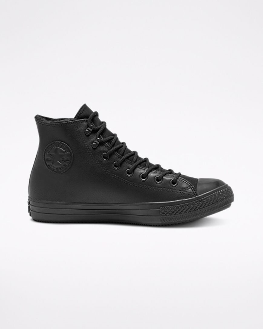 Tenisi Inalti Barbati Converse Chuck Taylor All Star Iarnă GORE-TEX® Negrii | RO CLAOI567